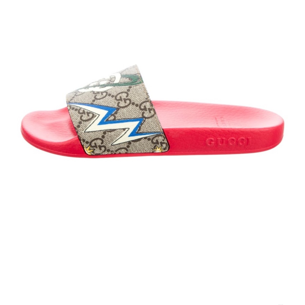 Gucci Kids' GG Lightning Sandals 2.5